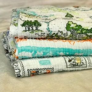 Aden + Anais Classic Pooh Muslin Swaddling Cloths